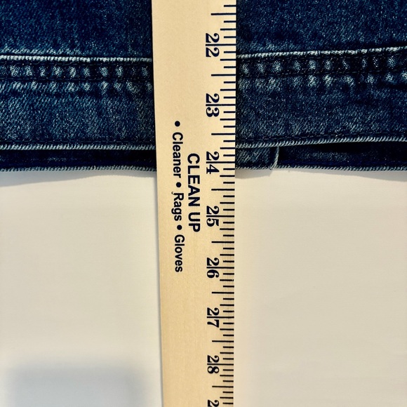 NWT Womens XS Dark Blue Roxy Mountain Roads Four Pocket Denim Jean Jacket Coat - Picture 6 of 7